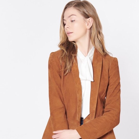 NWT Veronica Beard Suede Jacket 2
